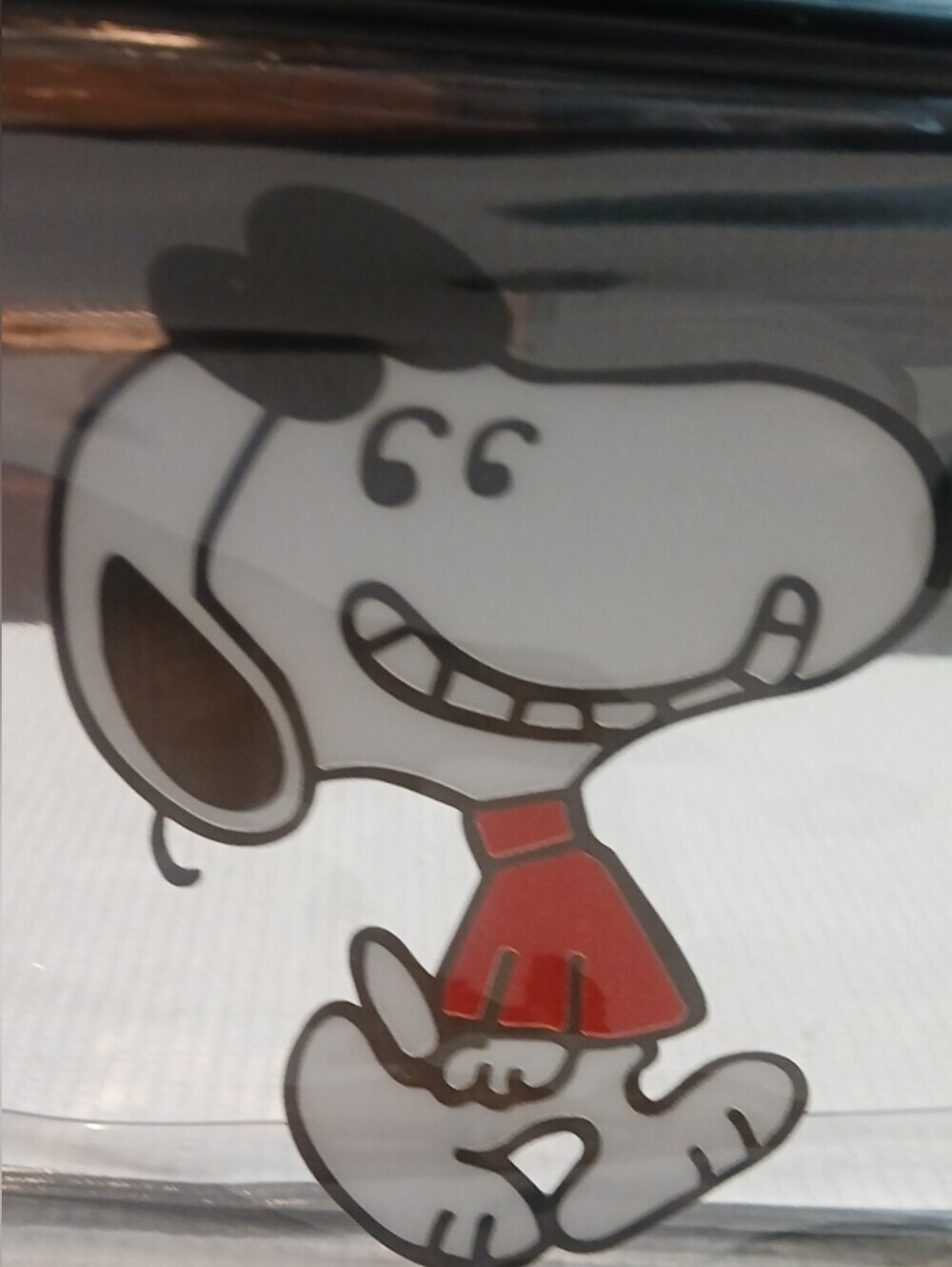 Peanuts - Snoopy NWT, Quality PVC, See Through Travel Organizer Bag,TSA Approved - Picture 9 of 9